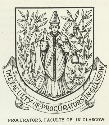Faculty of Procurators Coat of Arms
