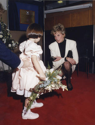 Princess Diana at Queen's College