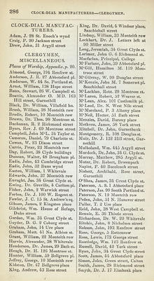 PO Dir 1841, Professions, Cl-Cl