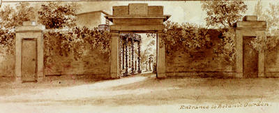 Entrance to the Botanic Garden