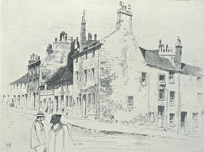 Corner of Rottenrow, 1891