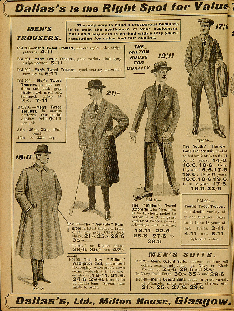 TheGlasgowStory: Dallas's Catalogue, 1915