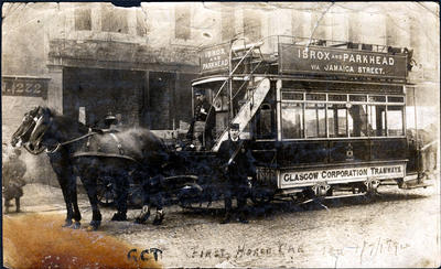Horse-drawn tram