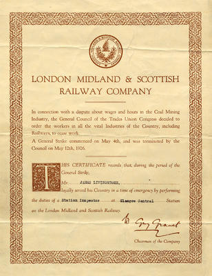 Certificate of service