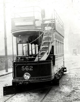 Snowplough tram
