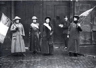 Suffragettes' Picket
