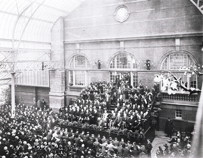 Opening the People's Palace, 1898