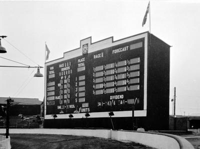 Totalisator Board at Shawfield