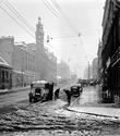 Winter in Great Western Road, 1955