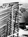 View of shipyard, 1955