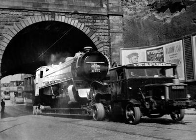 Locomotive at Rockvilla, 1955